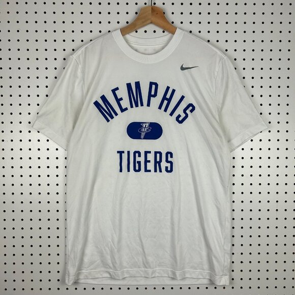 Memphis Tigers Basketball Nike T Shirt Medium 1 Cent‎ Penny Hardaway Team Issued - Picture 1 of 4